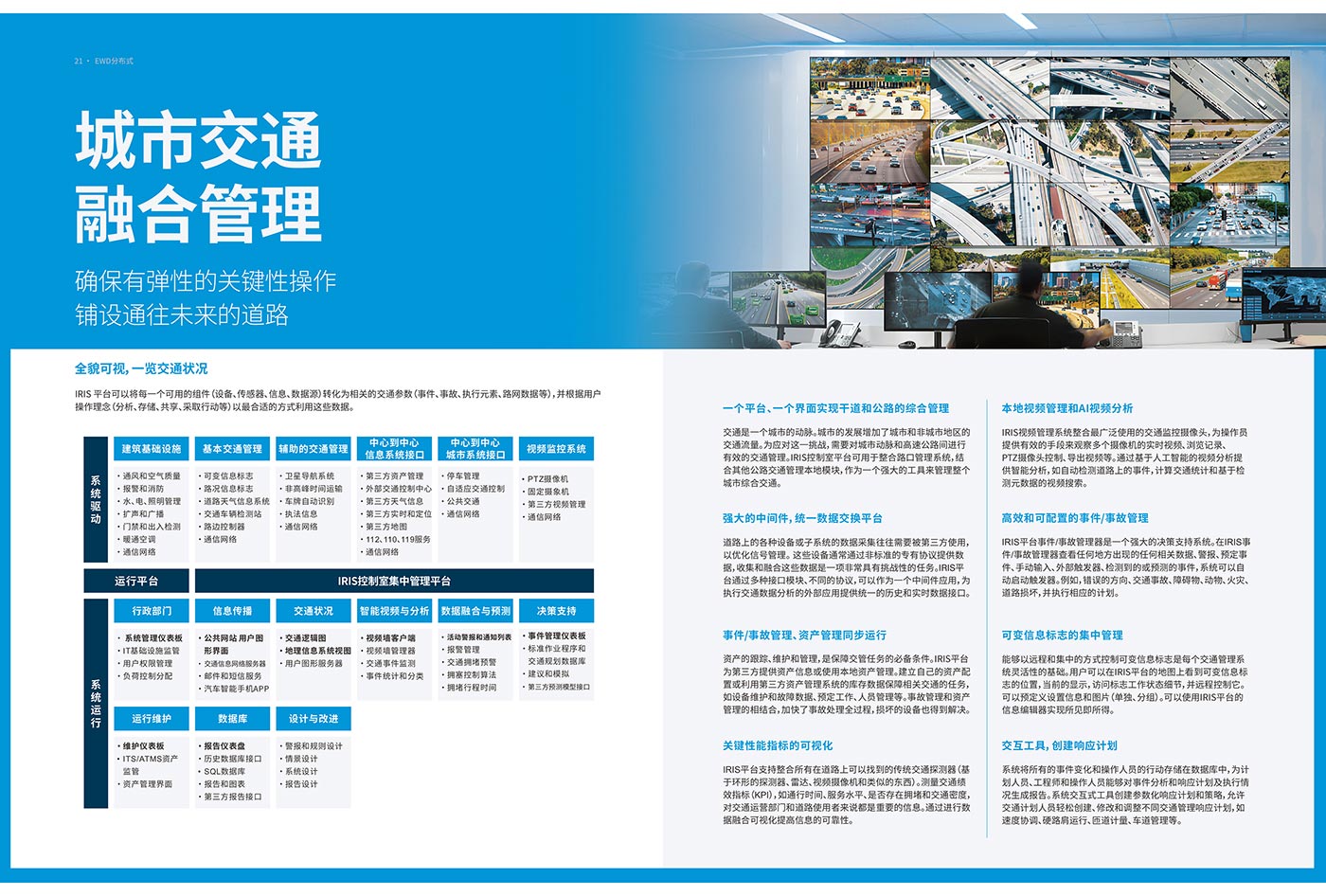 福建某市交通调度指挥中心