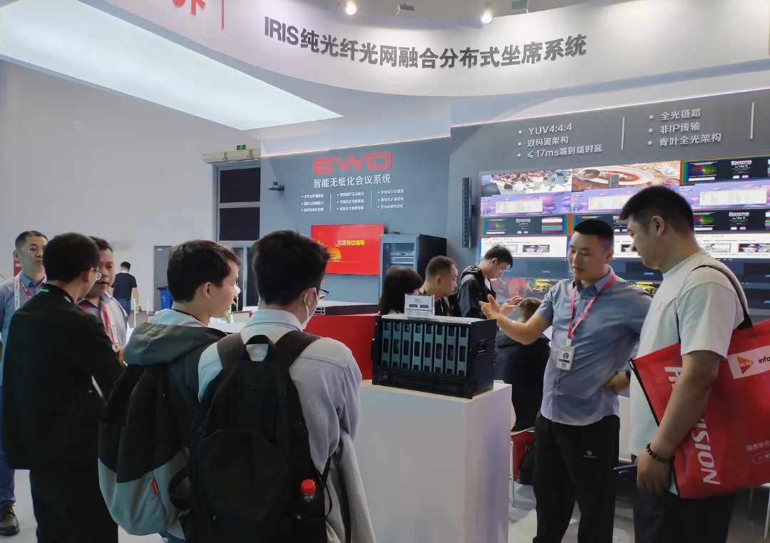 【精彩回顾】EWD音纬达闪耀2025北京Infocomm China！以光为界，智启未来