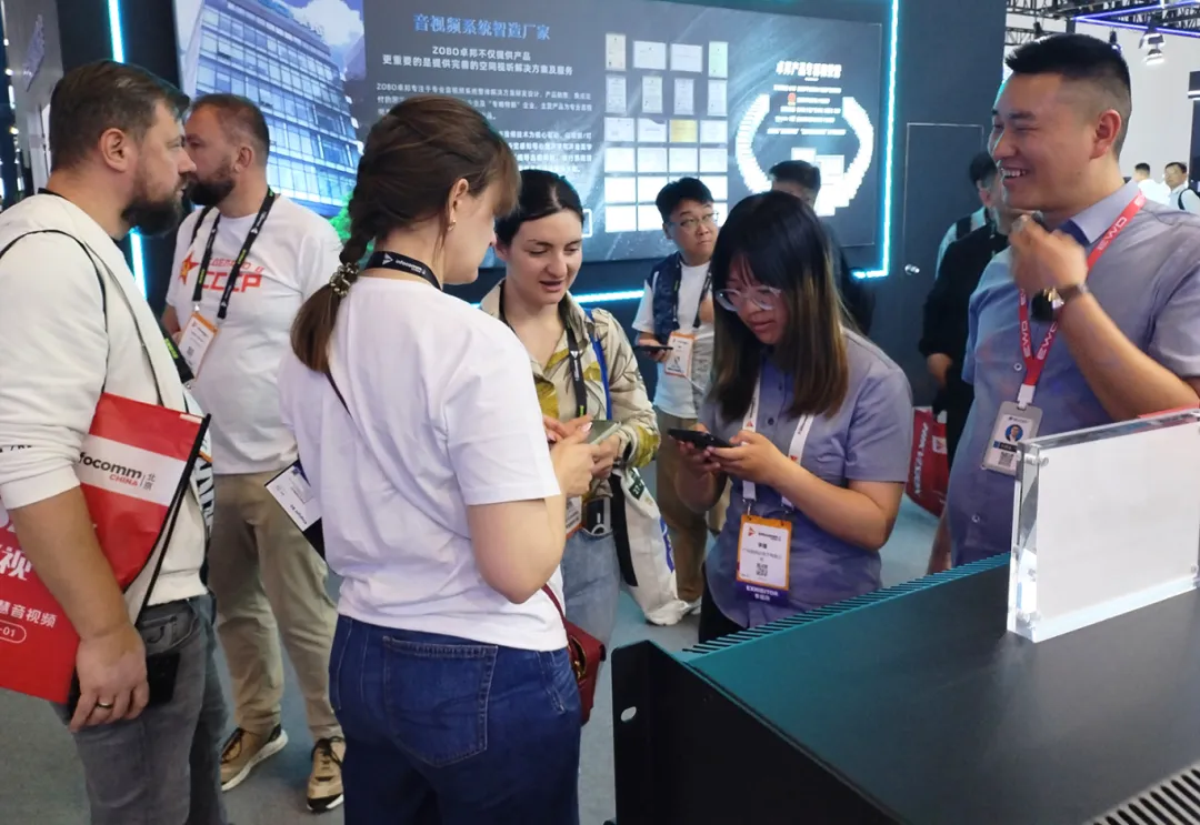 【精彩回顾】EWD音纬达闪耀2025北京Infocomm China！以光为界，智启未来